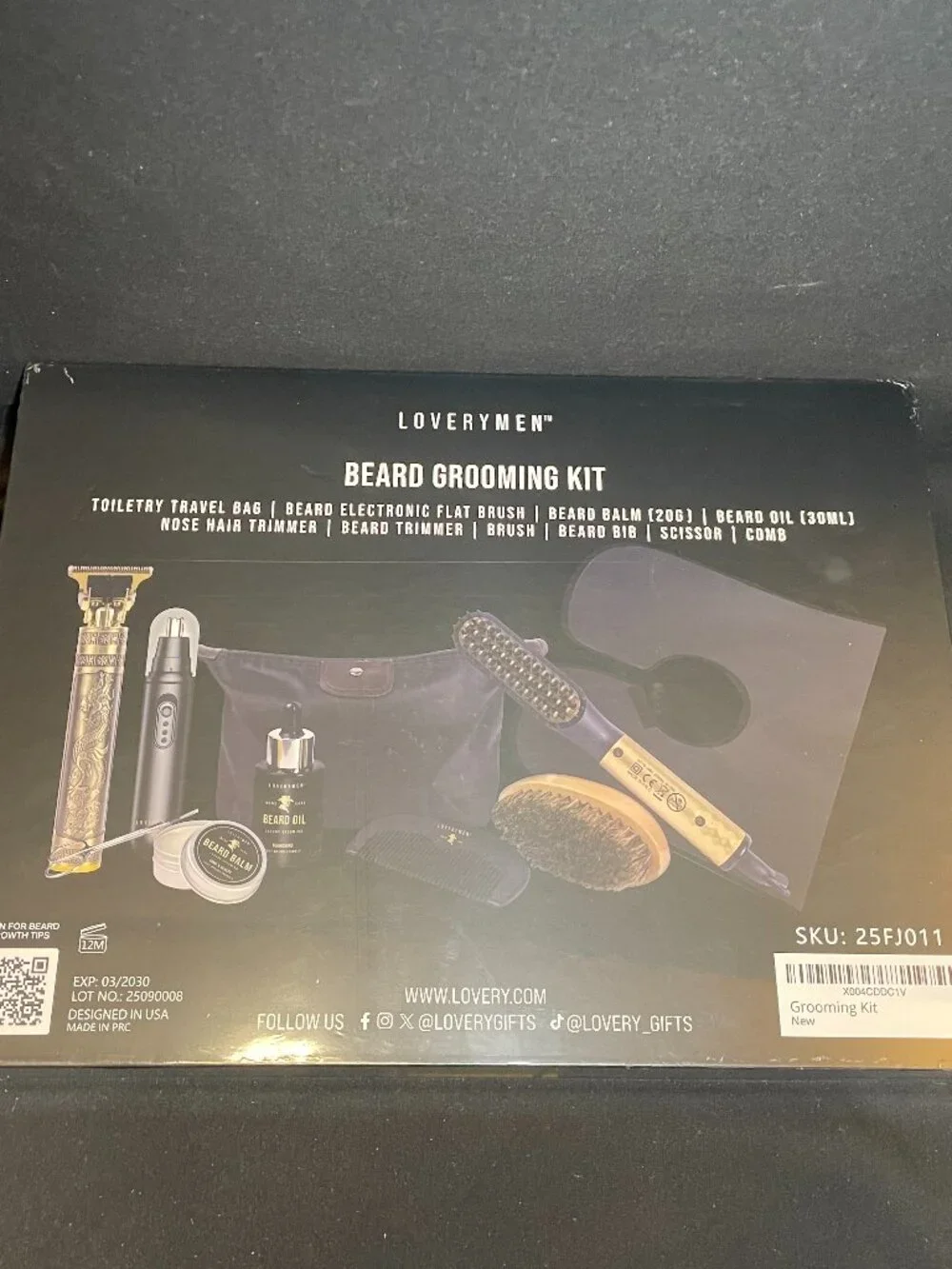 Beard Box Gift Box Fathers Day Present